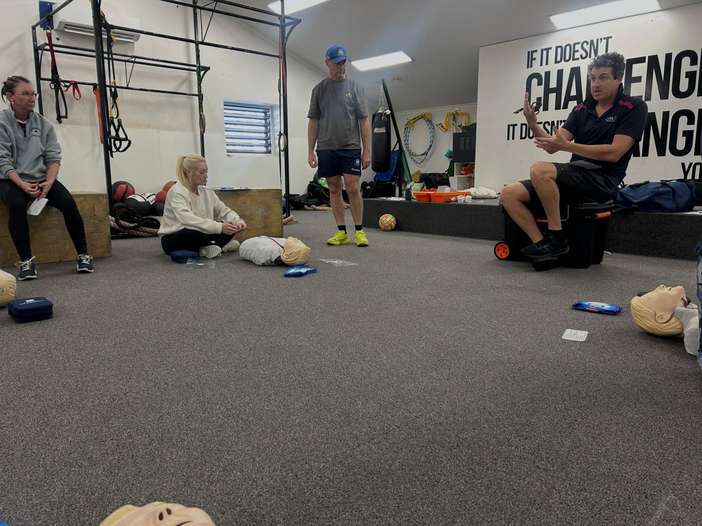 Training floor at Wauchope Fitness Centre